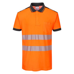 Portwest Heren pw3 hi-vis comfort veiligheidspoloshirt