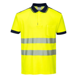 Portwest Heren pw3 hi-vis comfort poloshirt