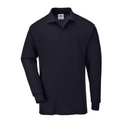 Portwest Heren genua poloshirt met lange mouwen