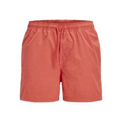 Jack & Jones Heren zwemshort jpstmaui logo tape hot coral