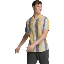 No Excess Shirt short sleeve revers collar sl yellow