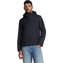 No Excess Jacket mid long hood detachable night