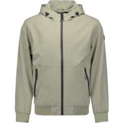 No Excess Jacket short fit hooded light army