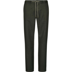 No Excess Pants with linen garment dyed motorblack