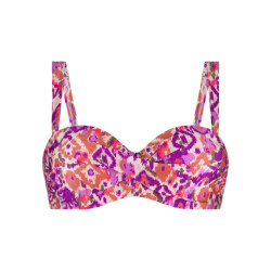 Ten Cate bikini top twisted padded wired bikini top dames multicolour-roze
