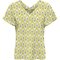 Only Onlnova life vis s/s emmy top aop camping gear/656