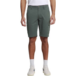 No Excess Short cargo garment dyed + stone wa dark steel