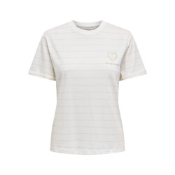 Only onlvanessa s/s heart to box jrs 15346763 cloud dancer