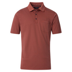 Casamoda Heren polo 993106500 487 burnt ochre