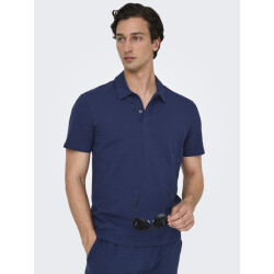 Only & Sons Onskian reg seersucker ss polo