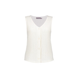 Geisha 54350-41 singlet knit h buttons