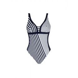 Lise Charmel Badpak met steun elastiek rayure en ligne