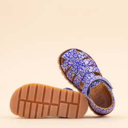 Bisgaard Sandal beka cobalt fantasy kids meisjes leer