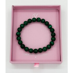 Smashed Lemon 62033 malachite kralenarmband