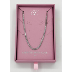 Smashed Lemon 62056 zilveren ketting armband met zirkonia kristallen