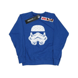 Li-cense Star wars dames kerstmis stormtrooper helm sweatshirt