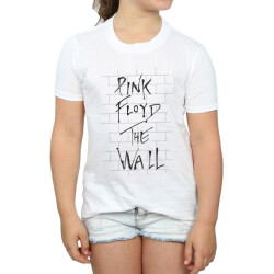 Li-cense Pink floyd meisjes the wall katoenen t-shirt
