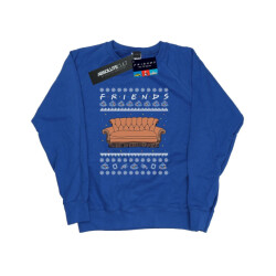 Li-cense Friends dames fair isle couch sweatshirt