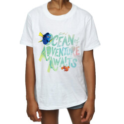 Li-cense Finding dory katoenen t-shirt oceaanavontuur voor meisjes