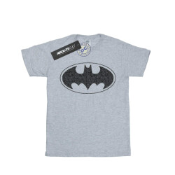 Li-cense Dc comics katoenen t-shirt met éénkleurig logo voor meisjes batman