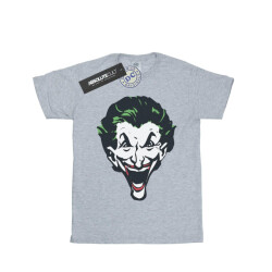 Li-cense Dc comics meisjes the joker groot gezicht katoenen t-shirt