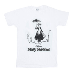 Li-cense Disney meisjes mary poppins rooftop landing katoenen t-shirt