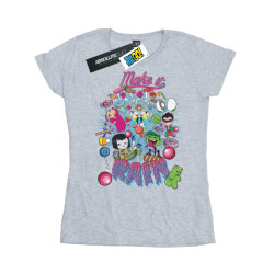 Li-cense Dc comics dames teen titans go make it rain katoenen t-shirt