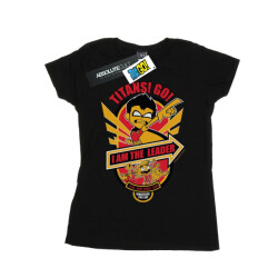 Li-cense Dc comics dames teen titans go i am the leader katoenen t-shirt