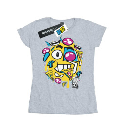 Li-cense Dc comics dames teen titans go pizza face katoenen t-shirt