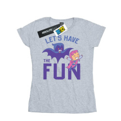 Li-cense Dc comics dames teen titans go let's have the fun katoenen t-shirt