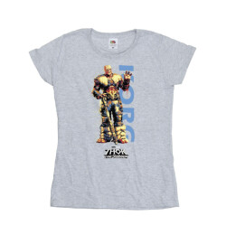 Li-cense Marvel dames thor love and thunder korg wave katoenen t-shirt