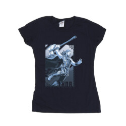 Li-cense Marvel dames thor liefde en donderaanval katoenen t-shirt