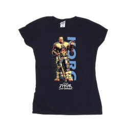 Li-cense Marvel dames thor love and thunder korg wave katoenen t-shirt