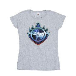 Li-cense Marvel dames thor liefde en donder stormbreaker crest katoenen t-shirt