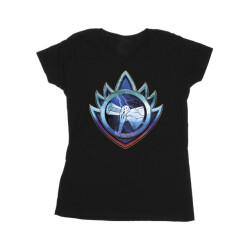 Li-cense Marvel dames thor liefde en donder stormbreaker crest katoenen t-shirt