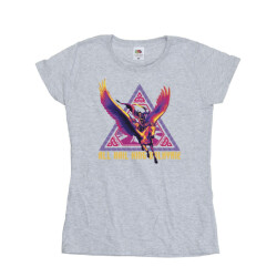 Li-cense Marvel dames thor love and thunder all hail valkyrie katoenen t-shirt