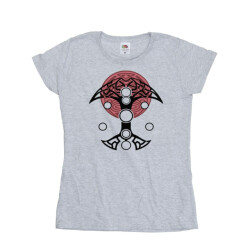 Li-cense Marvel dames thor liefde en donder cirkels katoenen t-shirt