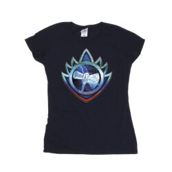 Li-cense Marvel dames thor liefde en donder stormbreaker crest katoenen t-shirt