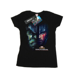 Li-cense Marvel dames thor ragnarok hulk split face katoenen t-shirt