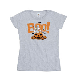 Li-cense Tom & jerry dames halloween boe! katoenen t-shirt