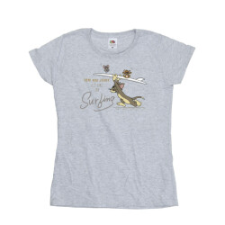 Li-cense Tom and jerry dames het is tijd om te surfen katoenen t-shirt