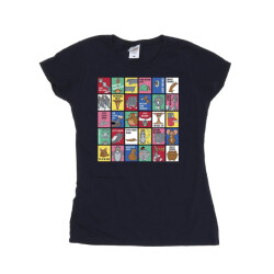 Li-cense Tom and jerry dames raster vierkantjes katoenen t-shirt