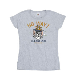 Li-cense Tom and jerry dames hang on golf katoenen t-shirt