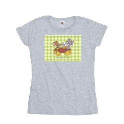 Li-cense Tom and jerry dames ontbijtknoppen katoenen t-shirt