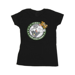 Li-cense Tom and jerry dames tennis klaar om te spelen katoenen t-shirt