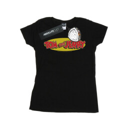 Li-cense Tom and jerry dames inline logo katoenen t-shirt