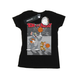 Li-cense Tom and jerry dames basketball buddies katoenen t-shirt