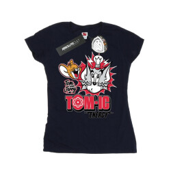 Li-cense Tom and jerry dames tomic energy katoenen t-shirt