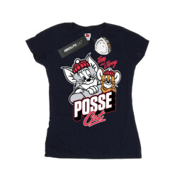 Li-cense Tom and jerry dames posse kat katoenen t-shirt
