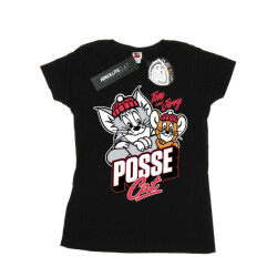 Li-cense Tom and jerry dames posse kat katoenen t-shirt